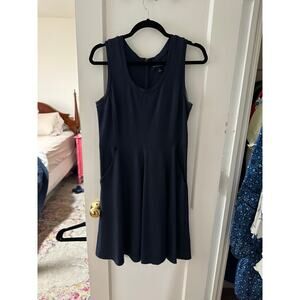 Banana Republic Ponte Fit-and-Flare Dress Size 6